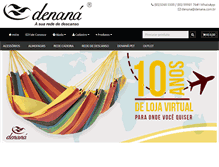 Tablet Screenshot of denana.com.br